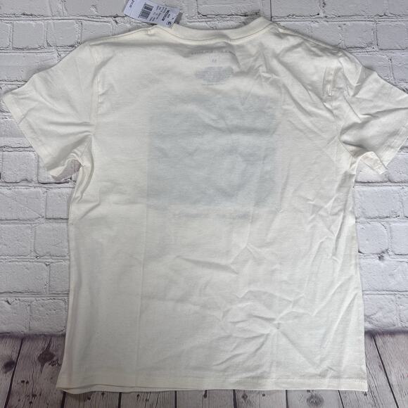 Billie Eilish T-Shirt Tween Size Medium, Beige, 'Hit Me Hard And Soft' Graphic - Picture 6 of 7